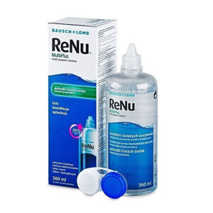 RENU Multiplus roztok na kontaktní čočky 360 ml s pouzdrem, poškozený obal