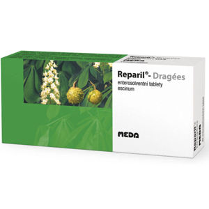 REPARIL- DRAGÉES  40X20MG Obalené tablety