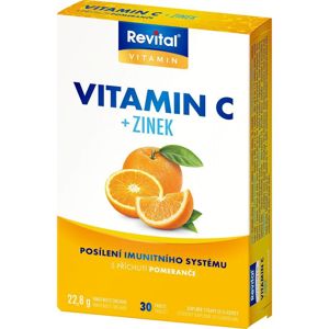 REVITAL vitamín C + zinek 30 tablet
