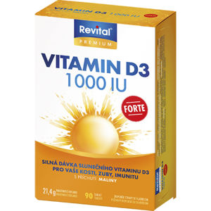VITAR Vitamin D3 Forte 1000 IU 90 tablet
