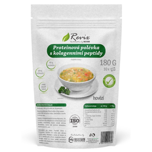 REVIX Proteinová hovězí polévka s kolagenními peptidy 180 g