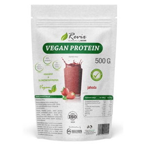 REVIX Vegan protein příchuť jahoda 500 g
