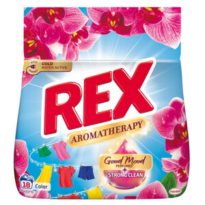 REX Prací prášek Aromatherapy Orchid Color Box 18 praní 990 g
