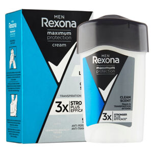 REXONA Men Maximum Protection Clean Scent tuhý krémový antiperspirant pro muže 45 ml, poškozený obal