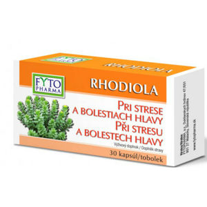 FYTOPHARMA Rhodiola tobolky při stresu 30 ks