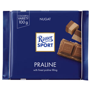 RITTER SPORT Nugát mléčná čokoláda 100 g
