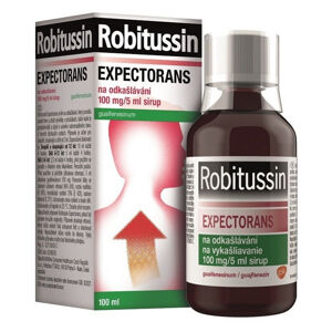 ROBITUSSIN Expectorans na odkašlávání sirup 100 ml 100 mg/5 ml