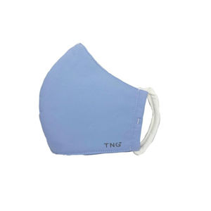 TNG Rouška textilní 3-vrstvá světle modrá velikost L 5 kusů