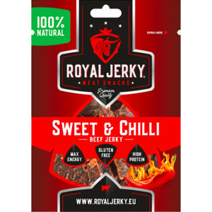 ROYAL JERKY Beef Sweet&Chilli sušené maso 22 g