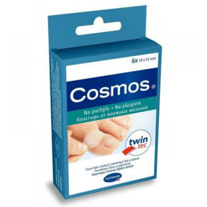 COSMOS Twin tec náplasti na puchýře na prstech 6 kusů