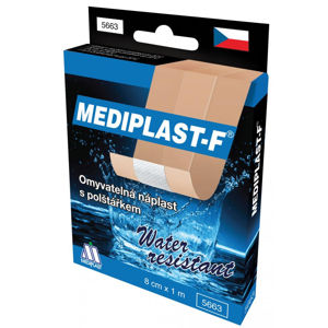 MEDIPLAST-F rychloobvaz náplast omyvatelná 8 cm x 1 m