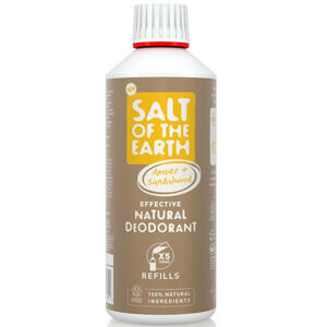 SALT OF THE EARTH Přírodní minerální deodorant Amber & Santalwood náhradní náplň 500 ml