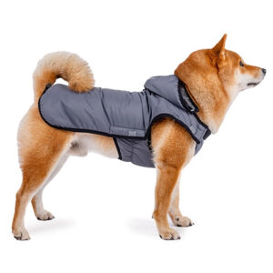 SAMOHÝL EXCLUSIVE Pastel Lux II Sport Zimní vesta pro psy šedá 1 ks, Velikost oblečku: 60