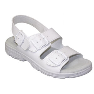 SANTÉ Dámské sandále bílé 1 pár, Velikost obuvi: 40