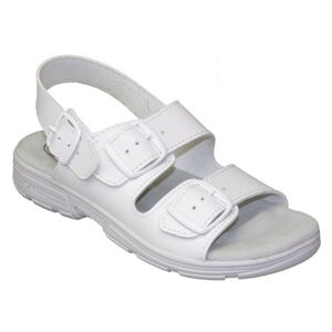 SANTÉ Dámské sandále bílé 1 pár, Velikost obuvi: 42