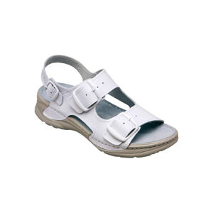 SANTÉ Dámské sandále bílé 1 pár, Velikost obuvi: 37