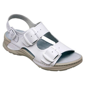 SANTÉ Dámské sandále bílé 1 pár, Velikost obuvi: 39
