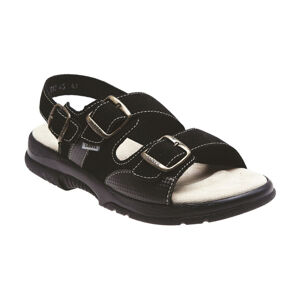 SANTÉ Dámské sandále černé 1 pár, Velikost obuvi: Velikost obuvi 38