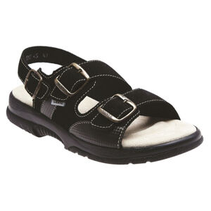 SANTÉ Dámské sandále černé 1 pár, Velikost obuvi: Velikost obuvi 39