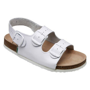 SANTÉ Pánské sandále bílé 1 pár, Velikost obuvi: 45