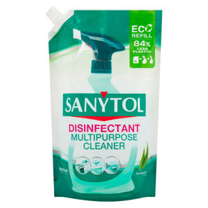 ﻿SANYTOL Dezinfekce univerzální čistič eukalyptus DOYPACK 1 000 ml