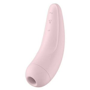 SATISFYER Curvy 2+ Pink vibrátor na stimulaci klitorisu