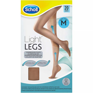 SCHOLL Light Legs Kompresní punčochové kalhoty Nude M 20 DEN