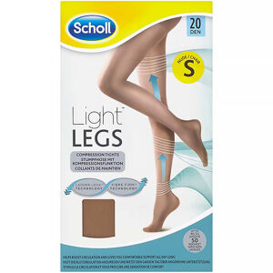 SCHOLL Light Legs Kompresní punčochové kalhoty Nude S 20 DEN