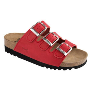 SCHOLL Rio wedge ad dámské pantofle červené velikost 36, Velikost obuvi: 37