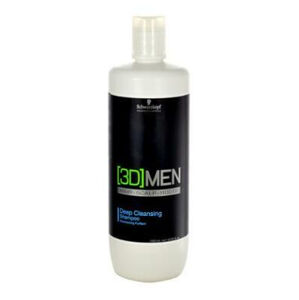 SCHWARZKOPF 3DMEN Deep Cleansing Shampoo Hloubkově čisticí šampon pro muže 1000 ml