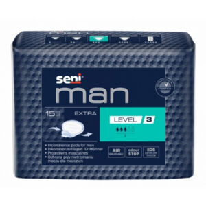 SENI Man normal level 3 inkontinenční vložky pro muže 15 kusů
