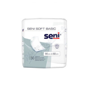 SENI Soft basic absorpční podložky 90 x 60 cm 30 kusů, poškozený obal