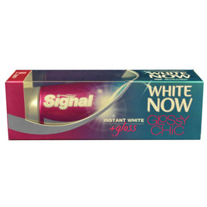 SIGNAL White Now Glossy Chic zubní pasta 50 ml