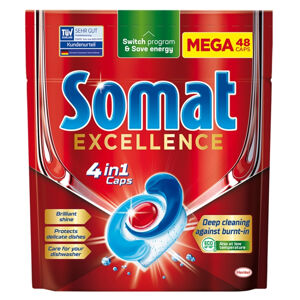 SOMAT Tablety do myčky Excellence Mega 48 kusů