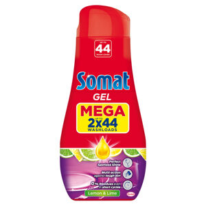 SOMAT Gel do myčky All in One Gel Lemon &Lime Mega 2 x 790ml 88 dávek
