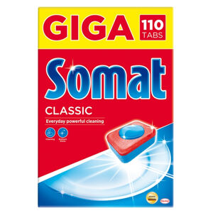 SOMAT Tablety do myčky Classic Giga 110 ks, poškozený obal