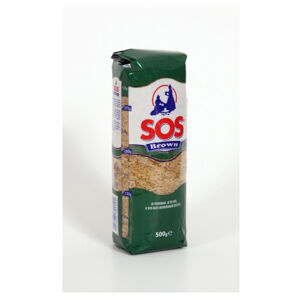 SOS Brown rýže hnědá 500 g
