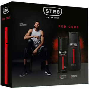 STR8 Red Code Dárková kosmetická sada pro muže
