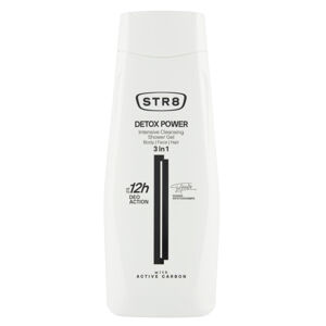 STR8 Detox Power 3 v 1 Sprchový gel 400 ml