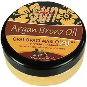 SUN VITAL Opalovací máslo s arganovým olejem OF 20 200 ml
