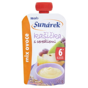 SUNAR Kašička Mix ovoce od 6.měsíce 120 g
