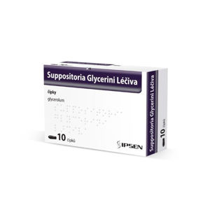 SUPPOSITORIA Glycerini Ipsen 1,81 g čípky 10 ks