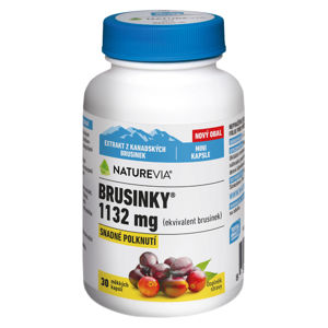 NATUREVIA Brusinky 1132 mg 30 kapslí