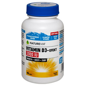 NATUREVIA Vitamin D3-Efekt 2000I.U. 90 tablet