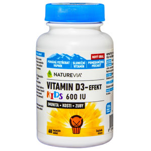 NATUREVIA Vitamin D3-Efekt Kids 60 tablet