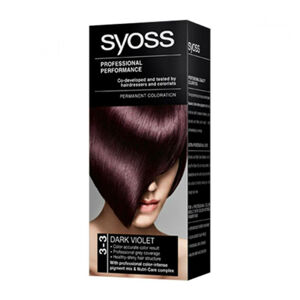 SYOSS Barva na vlasy odstín tmavě fialový 3-3