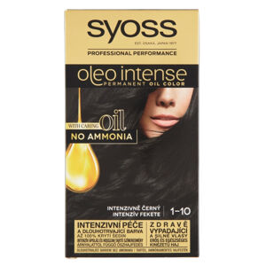SYOSS Oleo Intense Barva na vlasy 1-10 Intenzivně černý