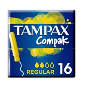 TAMPAX Compak Tampony s aplikátorem Regular 16 ks