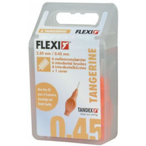 TANDEX Flexi mezizub.kart.0.45 oranž.TA819072 6ks