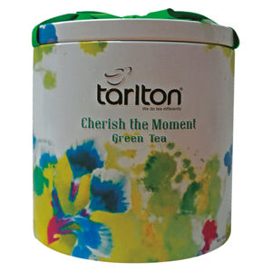 TARLTON Green tea ribbon cherish the moment plech 100 g, poškozený obal
